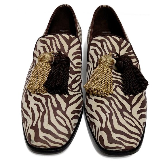 Jimmy Choo x Billy Porter Foxley Leather Men Size 11 US Loafers Shoes main image 9